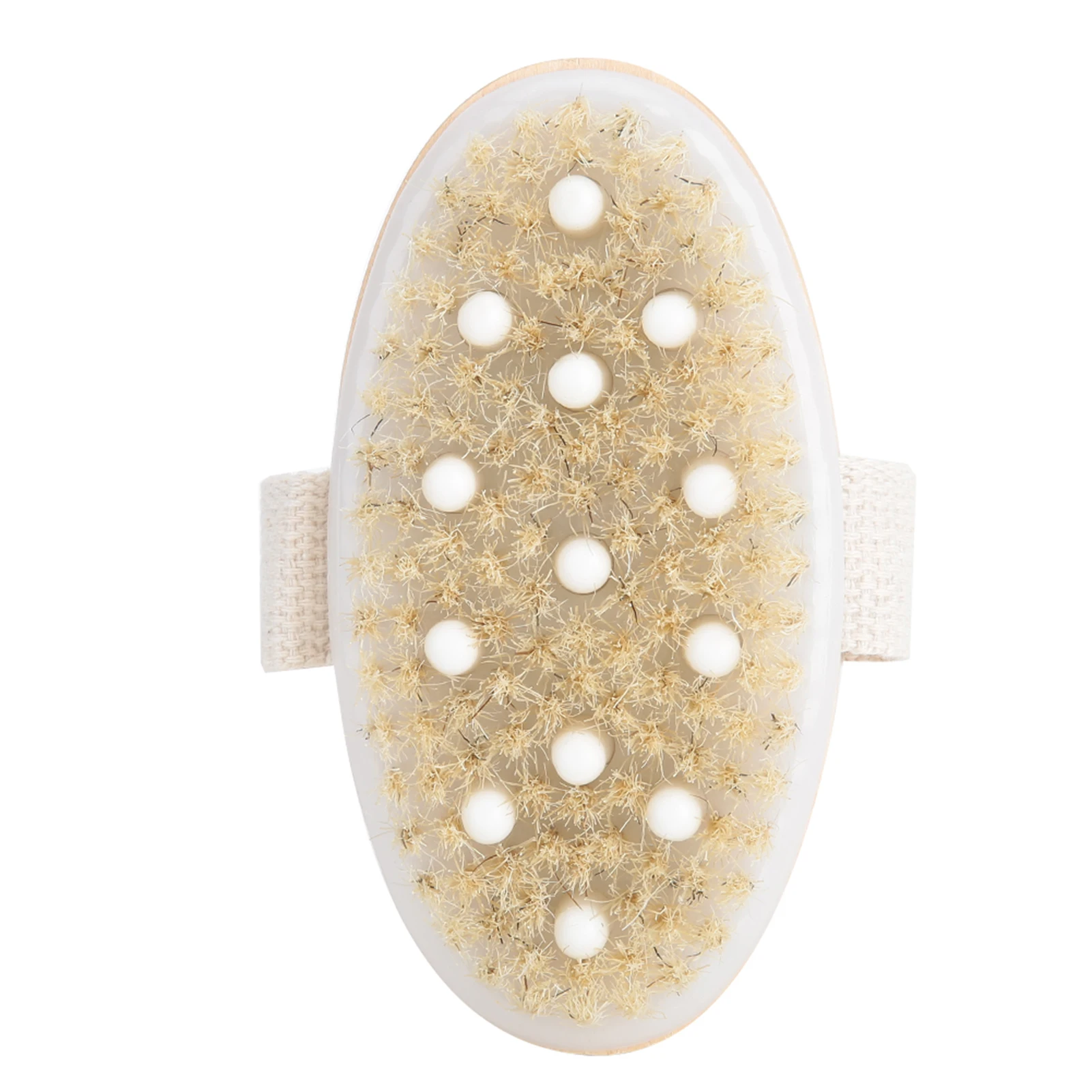 

2 in 1 Professional Oval Bathing Brush Head Shower Massage Cleaning Brush Head Primary ColorPrimary Color