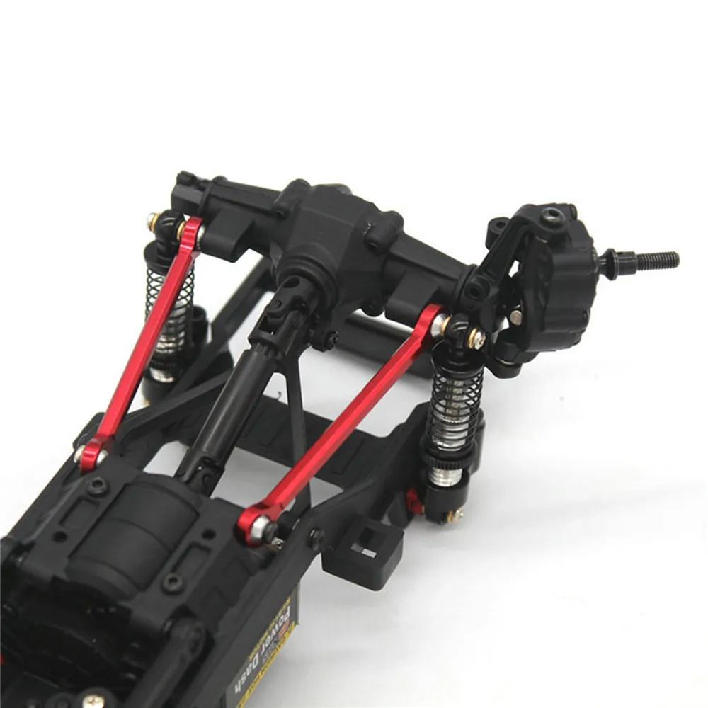

4pcs Chassis Removable Rod Metal Upgrade Modification Parts for FMS 1/24 FCX24