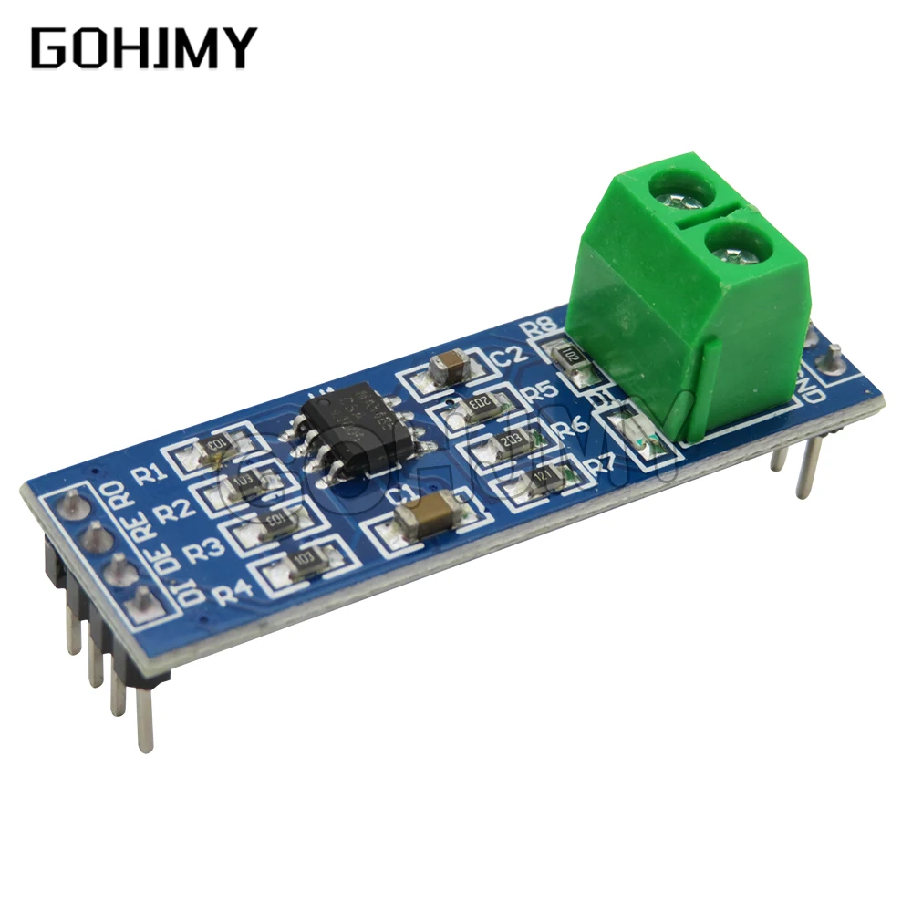 Модуль преобразователя MAX485, Φ TTL поворот в RS485 MAX485CSA, модуль для микроконтроллера, аксессуары для разработки микроконтроллера