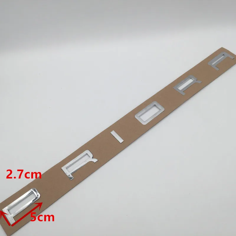 1 шт. 3D ABS приора гранта Веста Автомобильная буква задний хвост Наклейки на