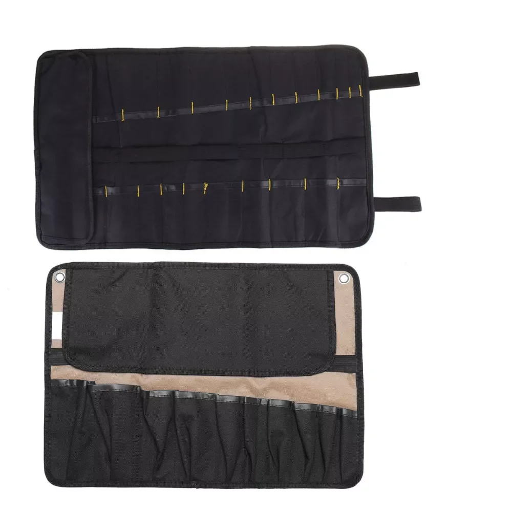 

2022 New Chef Knife Bag Portable Multifunctional Roll Bag Carry Case Bag Kitchen Cooking Portable Durable Storage Pockets