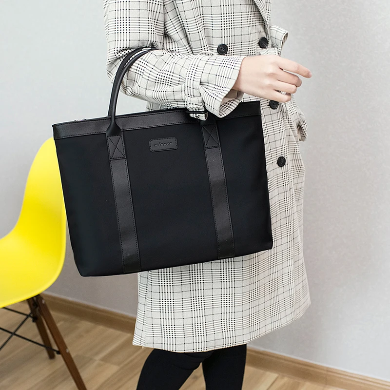​Anti-Shock Laptop Bag 13.3inch Waterproof Nylon Notebook Bag For Office Women's Briefcase Handbag Female Briefcases