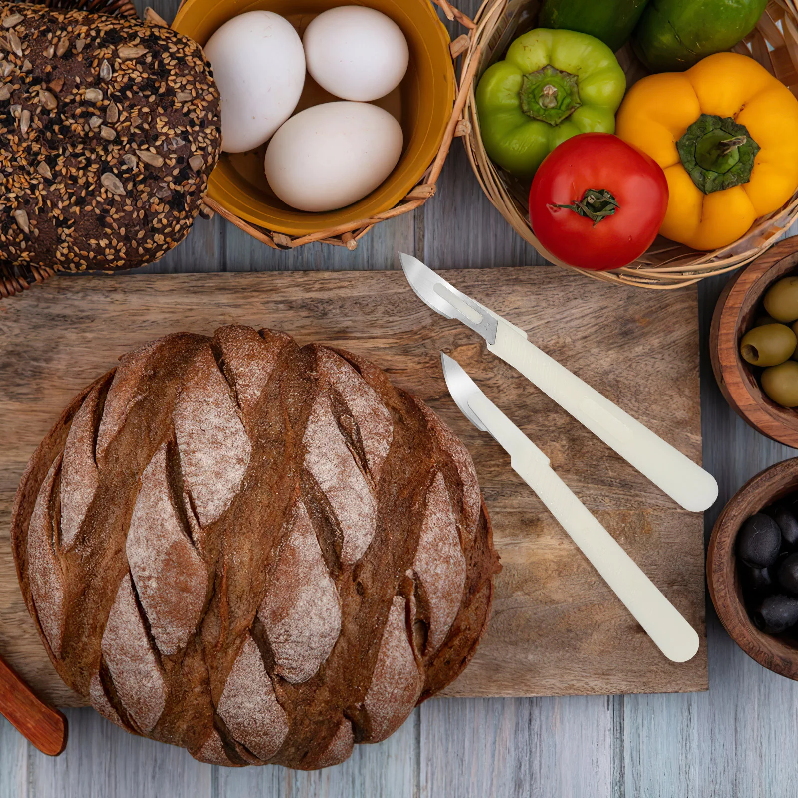 3 шт. нож для контурирования хлебобулочных изделий кухонный инструмент