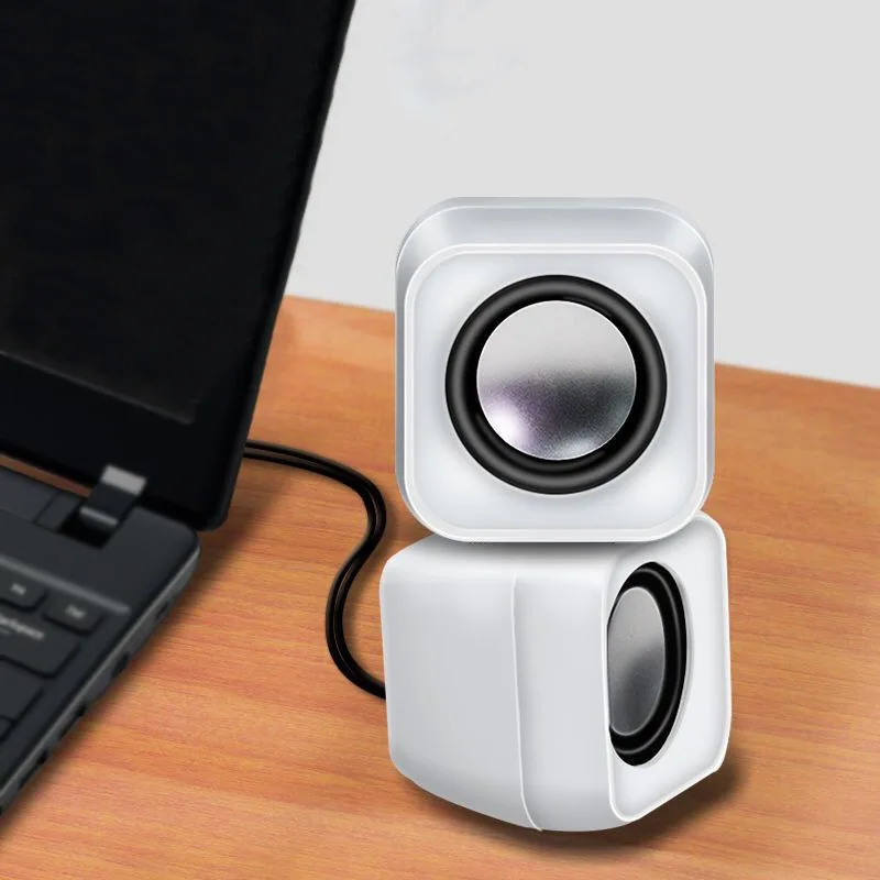 

Portable Small Speaker Jiteng Jt016 Laptop Desktop Computer Mini Audio USB Wired Multimedia Subwoofer Gift