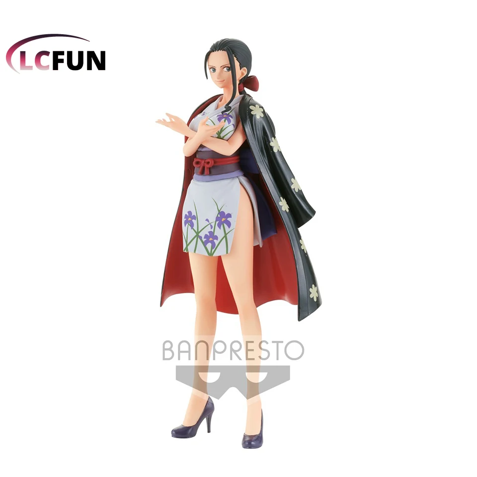 

LCFUN Original Genuine One Piece Figure Nico Robin DXF Wanno Country 17cm PVC Action Anime Model Colletion Toys Gift