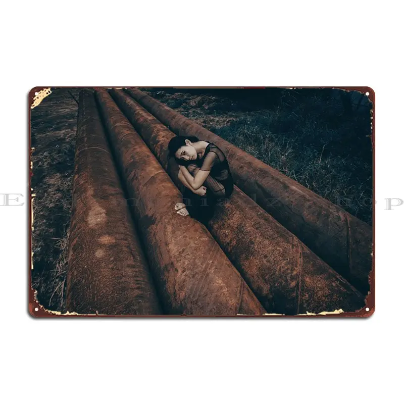 

Металлический плакат с изображением разбитого сердца, печатный клубный жестяной плакат для гаража, кинотеатра