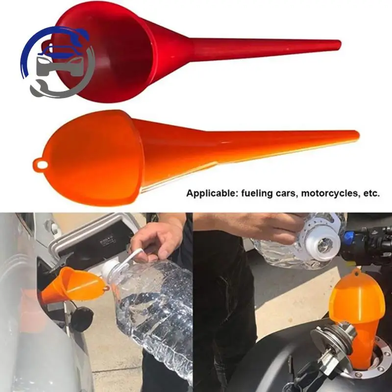 

1PC 28cm Car Refueling Funnel Gasoline Engine Oil Additive Motorcycle Farm Machine Funnel