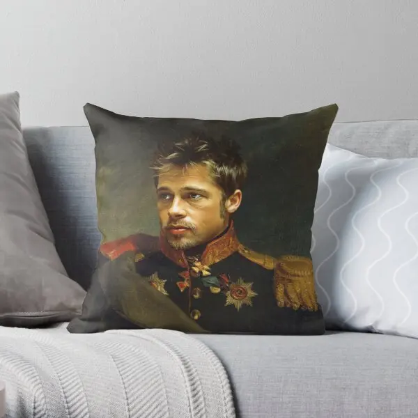 

Brad Pitt Replaceface Printing Throw Pillow Cover Case Throw Car Comfort Office Decor Cushion Fashion Pillows not include