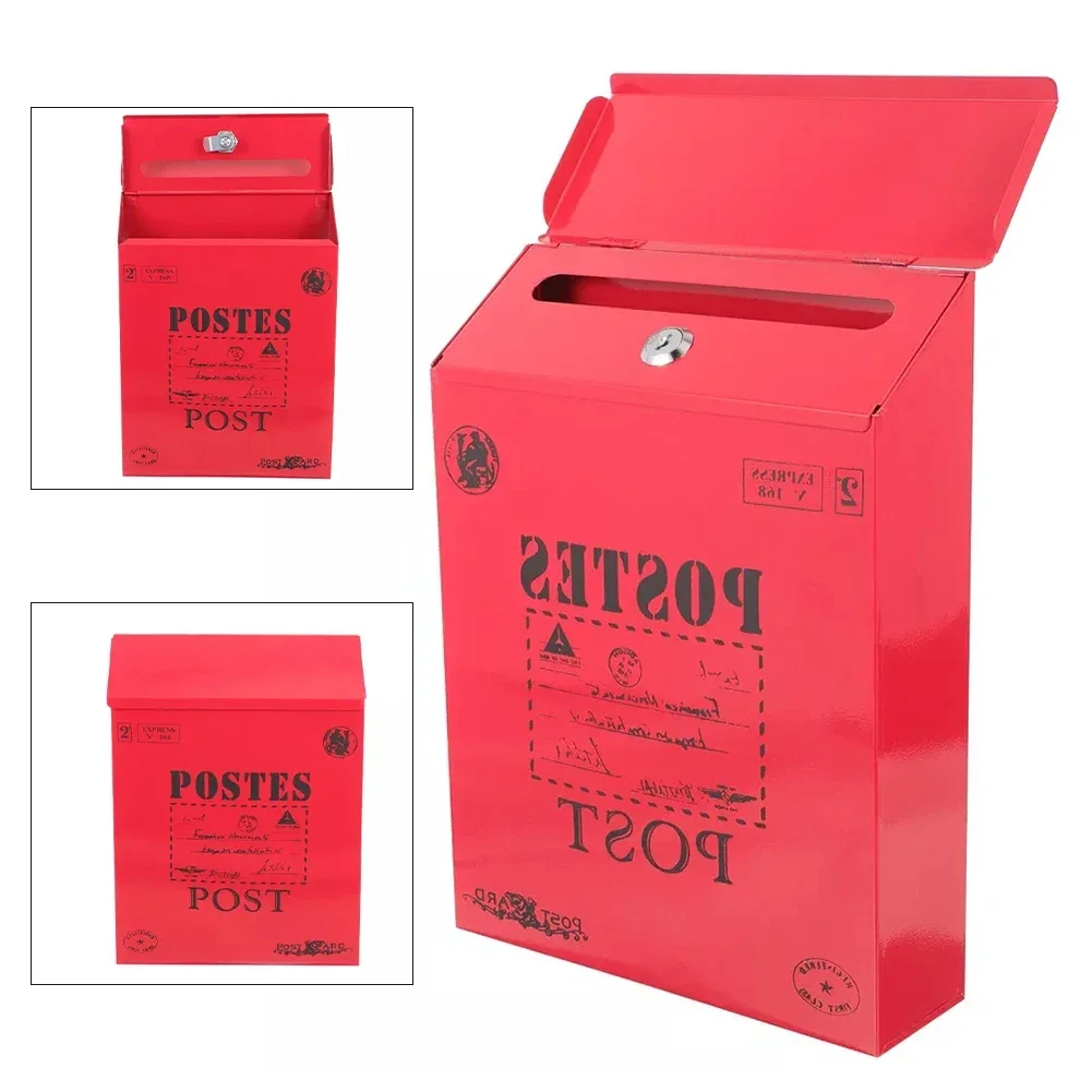 Почтовый ящик большой емкости почтовый в стиле ретро безопасный и частный