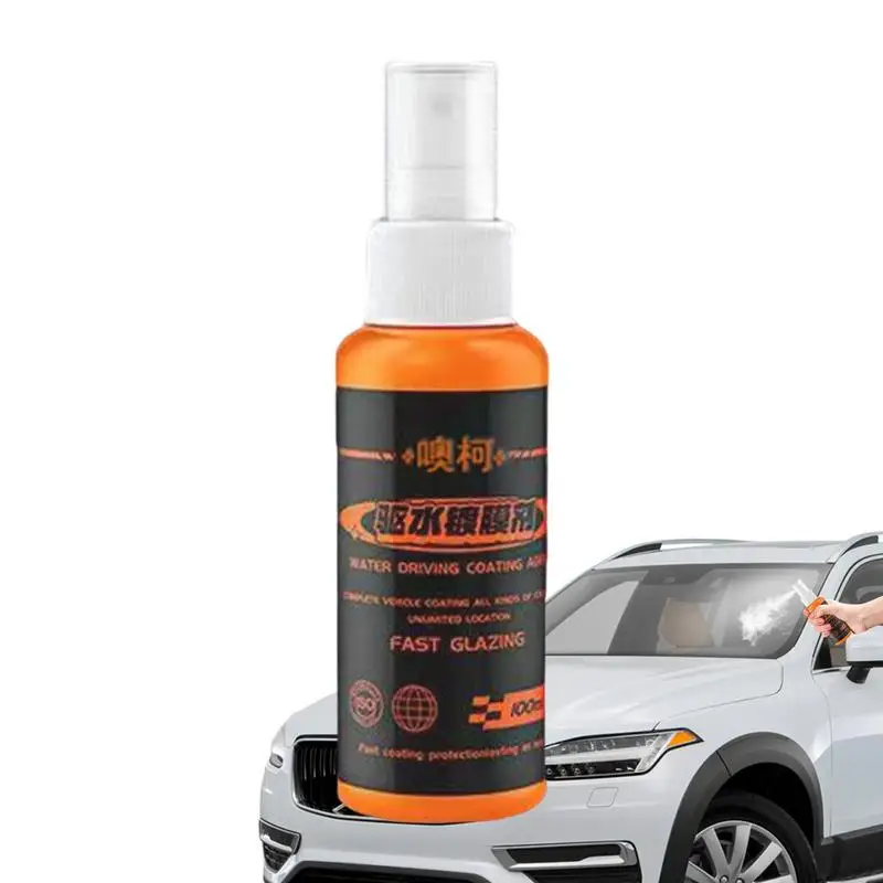

Car Coating Spray Hydrochromo Paint Care Nano Top Quick Coat Polymer Oleophobic Anti Rain Car Care Windshield Mirror Mask