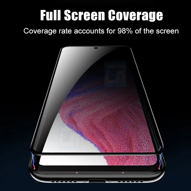 Антишпионская матовая керамическая пленка для защиты экрана Samsung A54 A53 A34 A24 A25 A14 A13