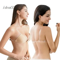transparent strap bust nipple cover backless pasties stickers women strapless self adhesive invisible bra push up lingerie tops