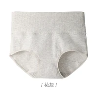 6pcs cotton antibacterial crotch pure cotton womens underwear high waist abdomen buttocks large size breathable smooth brief