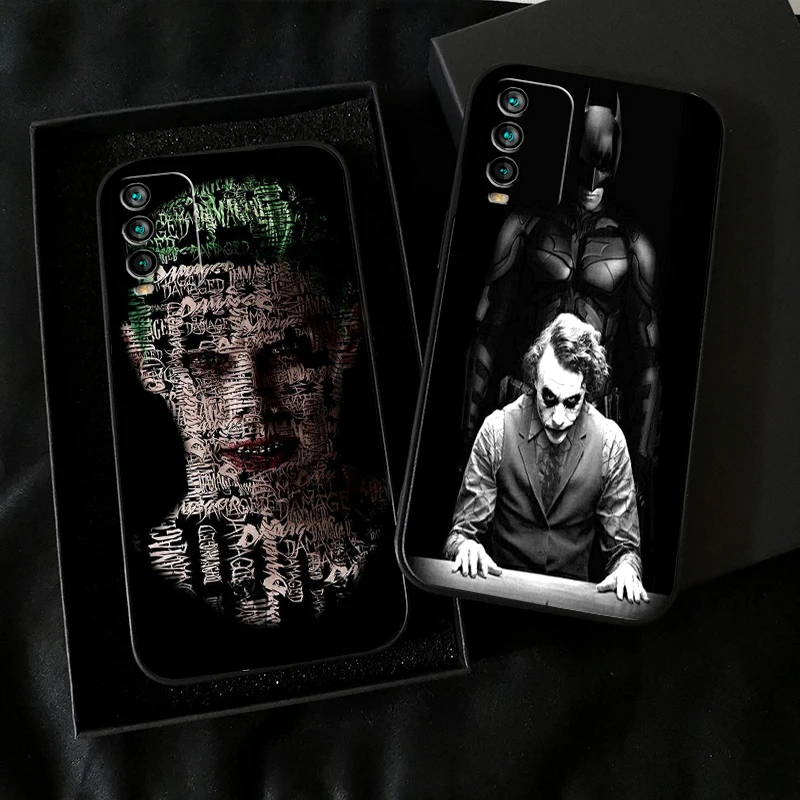 

Clown Bat-man The Joker For Xiaomi Redmi 9T Phone Case For Redmi 9T Carcasa Soft Coque Black Back Funda