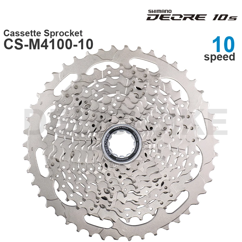 Цена Звездочка для кассеты SHIMANO DEORE M4100 10 в CS-M4100-10 10-Speed - HYPERGLIDE -11-46T, 11-42TOriginal
