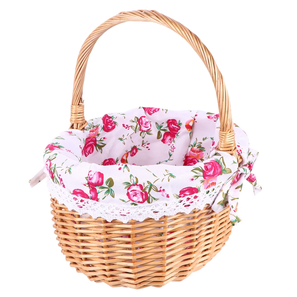 

Towel Basket Basket Fruit Serving Basket Wicker Storage Baskets Lids Hand Woven Basket Gift Basket Seaweed Basket