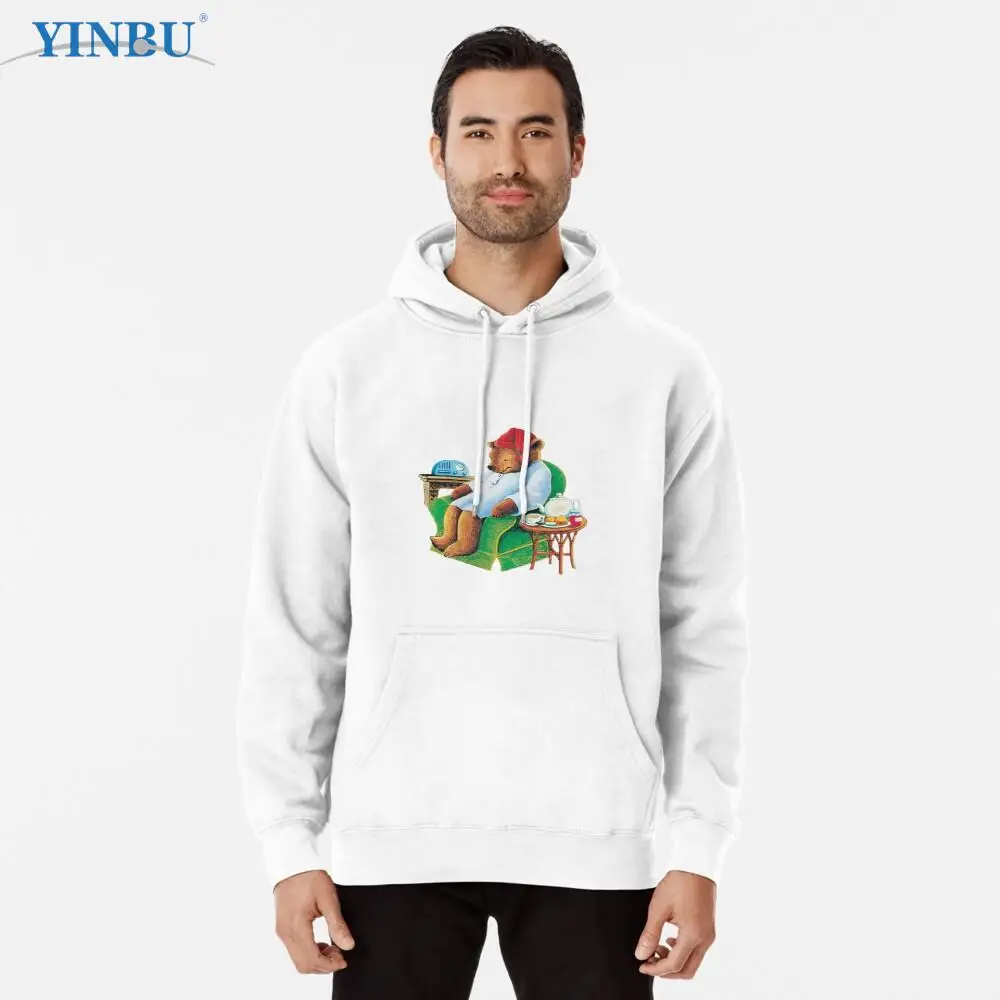 

Celestial seasoning sleepytime tea bear Pullover Hoodie Man sweatshirts new in Men's clothing fashion hoodies