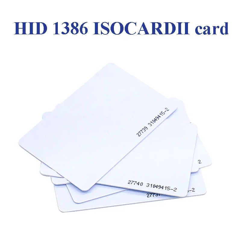 

HID 1386 NFC-карта контроля доступа ПВХ 26 бит 5/10 шт