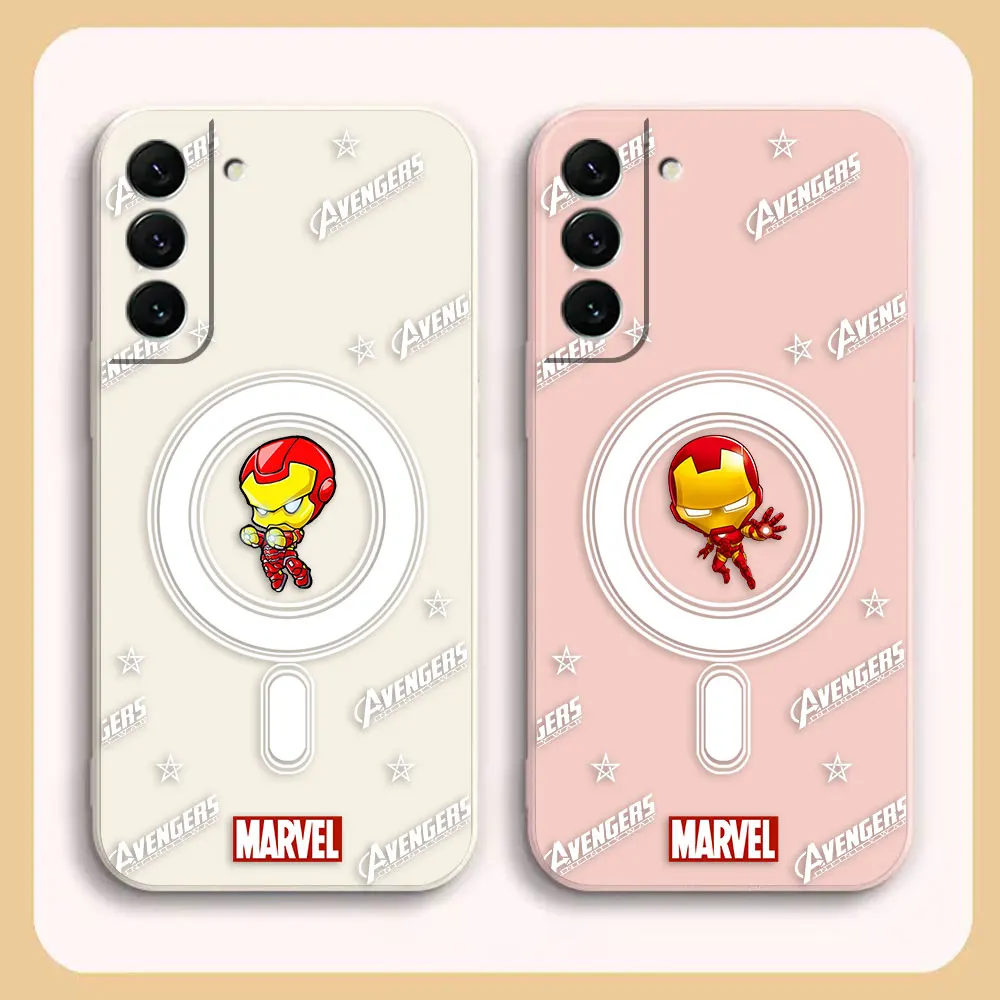 

Cartoon Marvel IronMan TPU Case For Samsung S23 S22 S21 S20 FE S11 S11E S10 S10E S9 S30 Ultra Plus 4G 5G Colour Case Funda Shell