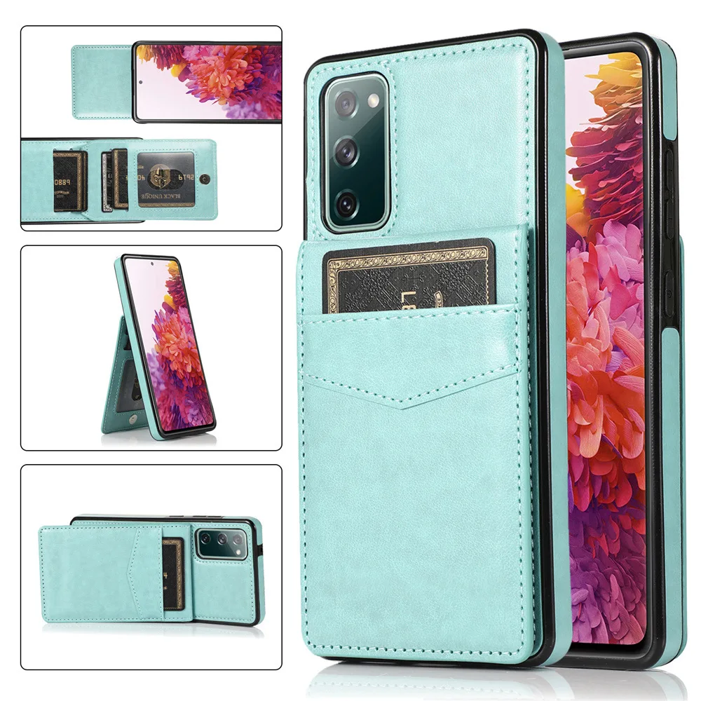 

For Samsung Galaxy A52 A72 A51 A71 A73 A53 A33 A13 A70 A50 A42 A32 A22 A12 A21 A30 A20 Card Slot Cover Wallet Leather Phone Case