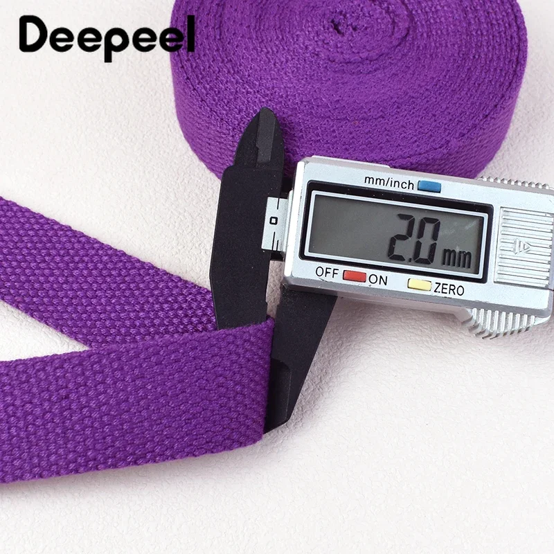 8 метров 20-50 мм хлопковая лента толщиной 2 рюкзак холст ремень для сумки швейная