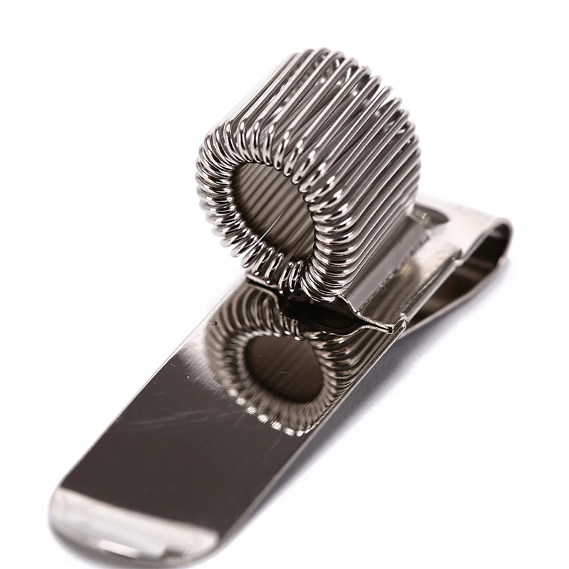 

1pcs Silver Stainless Steel Clamp Flashlight Clip Flashlight Mount Holder Pen Clip Wholesale