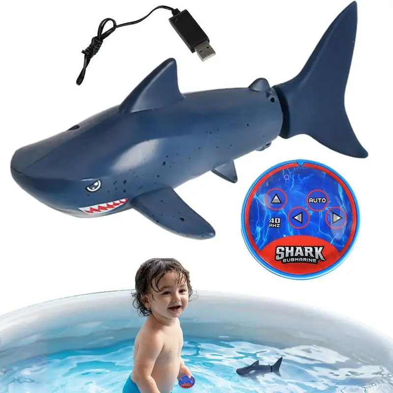 

Радиоуправляемая Гибкая игрушка Акула с дистанционным управлением, водонепроницаемая и портативная радиоуправляемая плавающая Акула, водная игра, игрушки для детей, искусственная игрушка для мальчиков