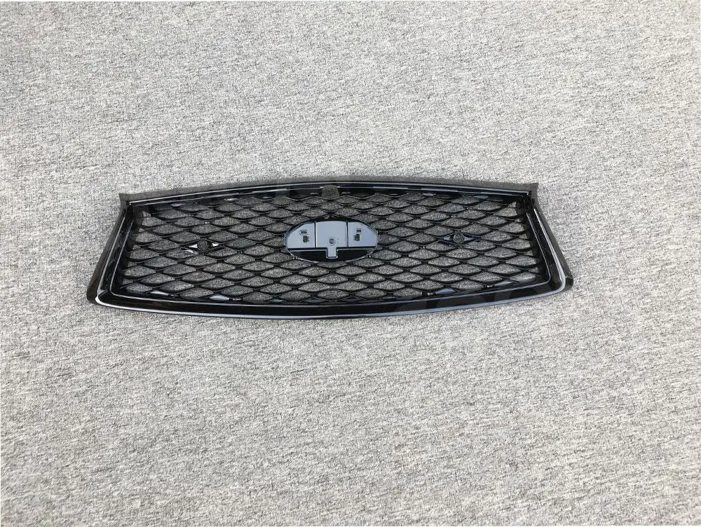 Автомобильная передняя решетка сетчатая отделка для Infiniti Q50 2018 2019 2020 2021 контурная