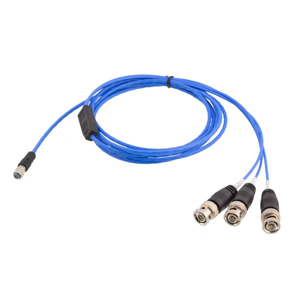 

C4 Sensor Connector 1/4-28UNF To BNC Triaxial Acceleration Sensor Terminal Cable Teflon High-strength Wire BNC C4 Sensor Connect