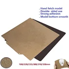 Детали для 3D-принтера MEGA, двухсторонняя текстурированная пружинная стальная пластина с порошковым покрытием PEI, гибкая Магнитная Базовая пластина, подставка для Ender3 kp3