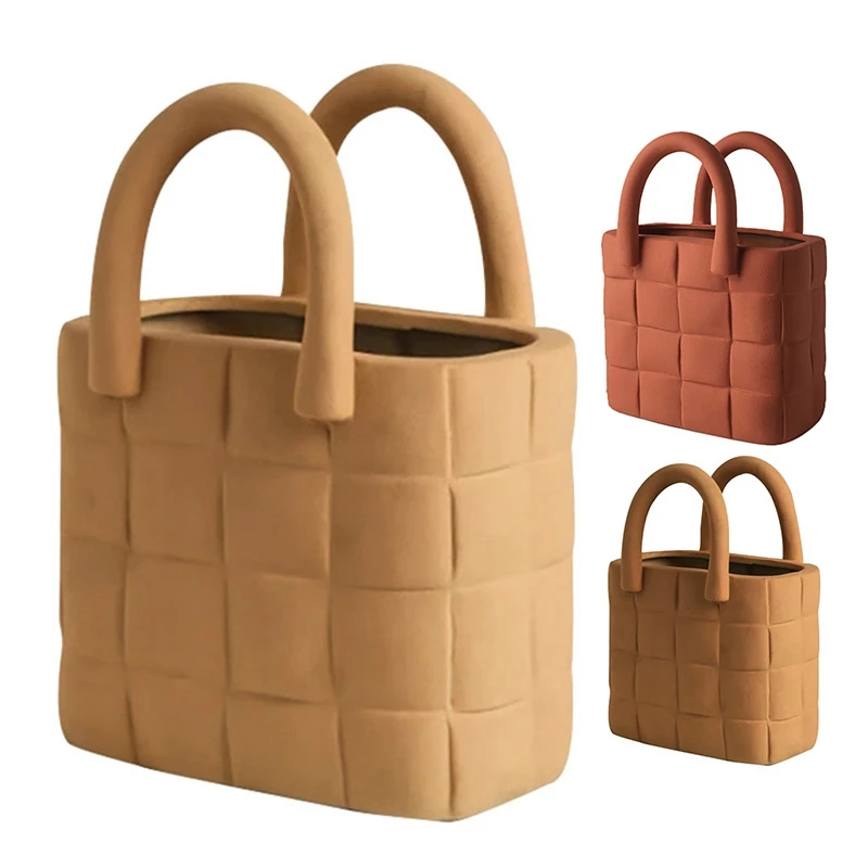 

AT35 1 шт. креативная керамическая сумка в скандинавском стиле Morandi для входа настольные украшения домашний декор