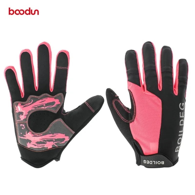 

Спортивные велосипедные перчатки Boodun для верховой езды, мужские и женские перчатки с сенсорным экраном для горного велосипеда, велосипедны...