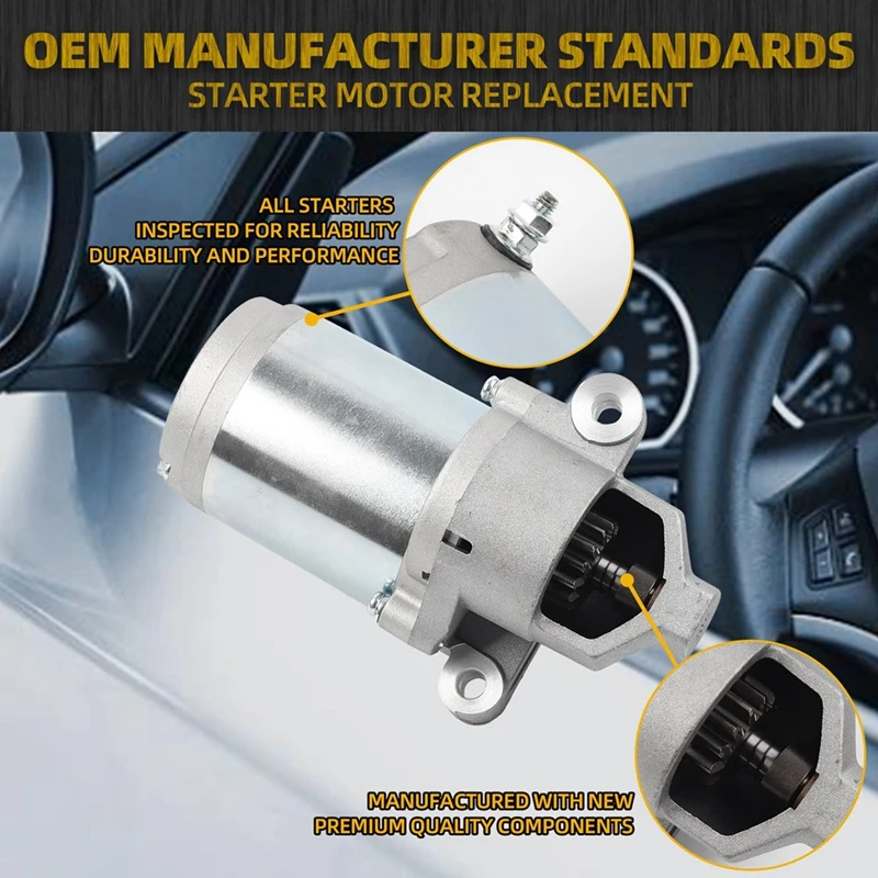 Электрический стартер 12 В 751-12207 951-12207 751P12207A для AXO/CUB Кадет/MTD Yard Man Craftsman запчасти