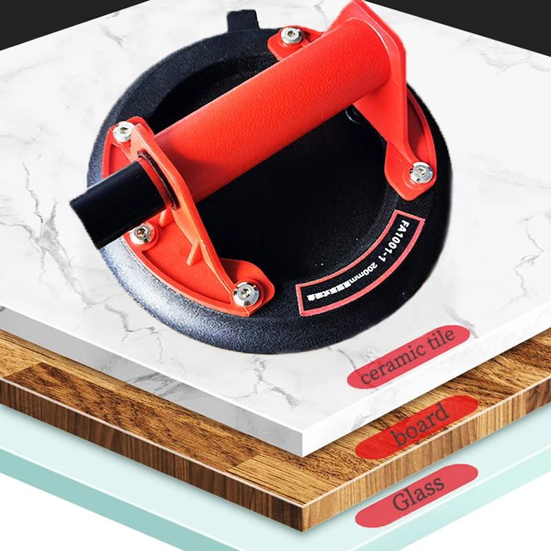 

2022 new 8 Inch 250kg strong Vacuum Suction Cup with Copper Handle Heavy Duty Lifter for Granite Tile Glass Manual Lifting tools