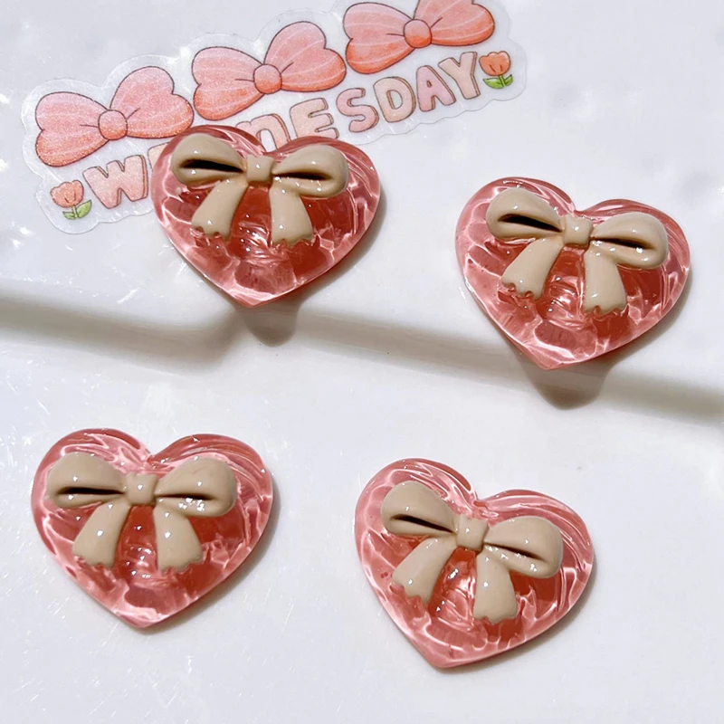 

Набор из 10 прозрачных сердцевидных бабочек MATE BIRDS для декорирования