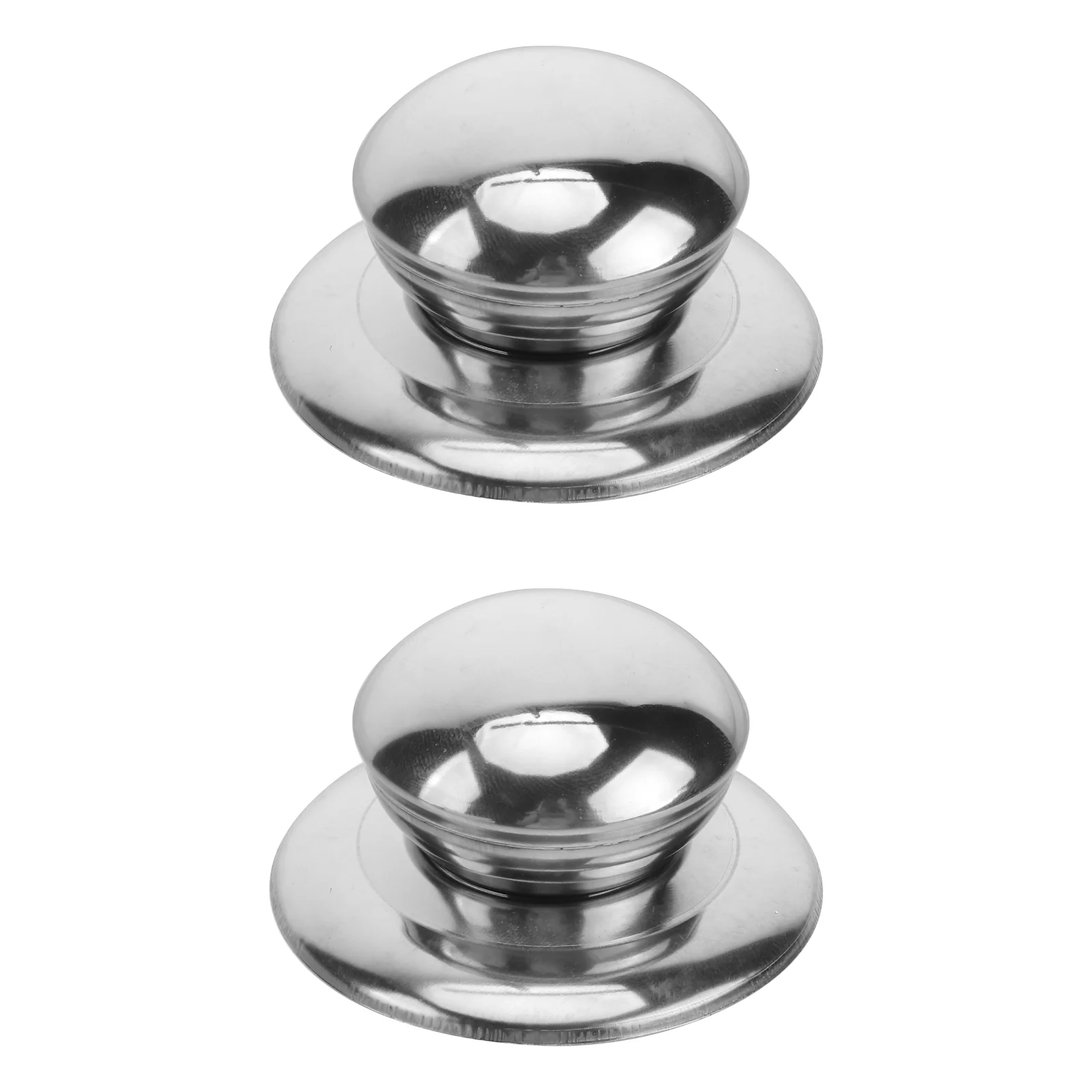 

2Pcs Pot Knobs Replacement Pan Handle Saucepan Lid Handle Kettle Replacement Grip Lid Cover Pot Lid