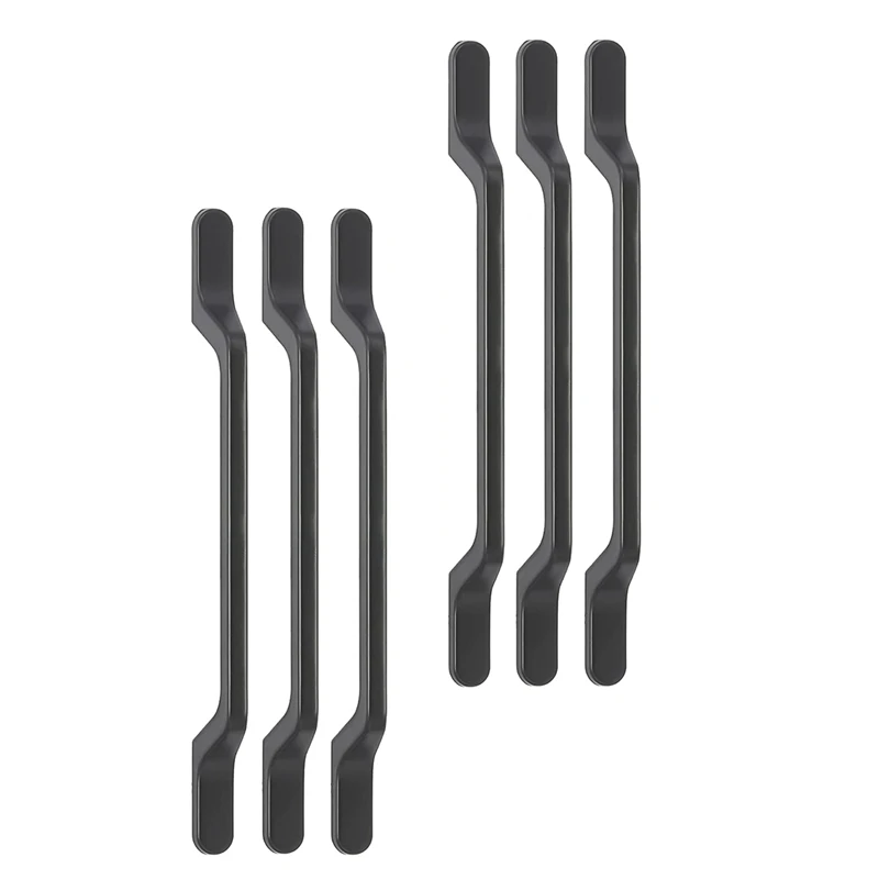 

Ручки для шкафа, ручки для кухонного шкафа, выдвижные ручки для кухонного шкафа, 6 шт., кухонный шкаф, дверной шкаф, фурнитура, мебель 128 мм