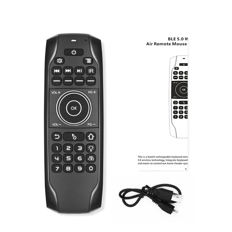 

Мини беспроводная клавиатура Fly Mouse с инфракрасным пультом дистанционного управления и 3-гироскопом + 3-Gse
