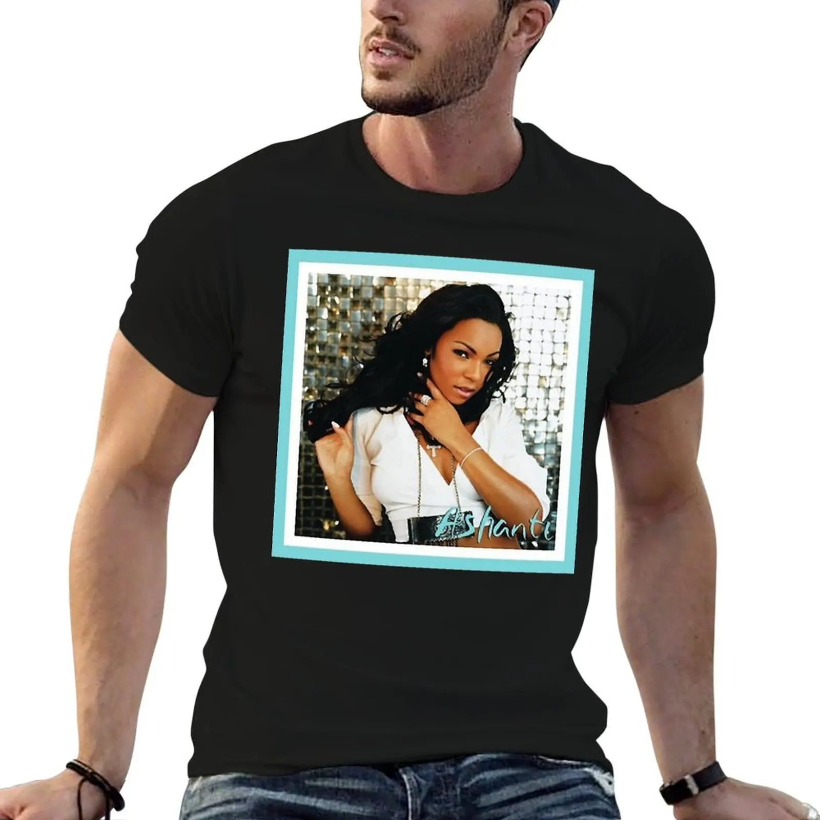 Фото Футболка Ashanti Classic T-Shirt Basic Regular Fit Casual T-Shirt №1