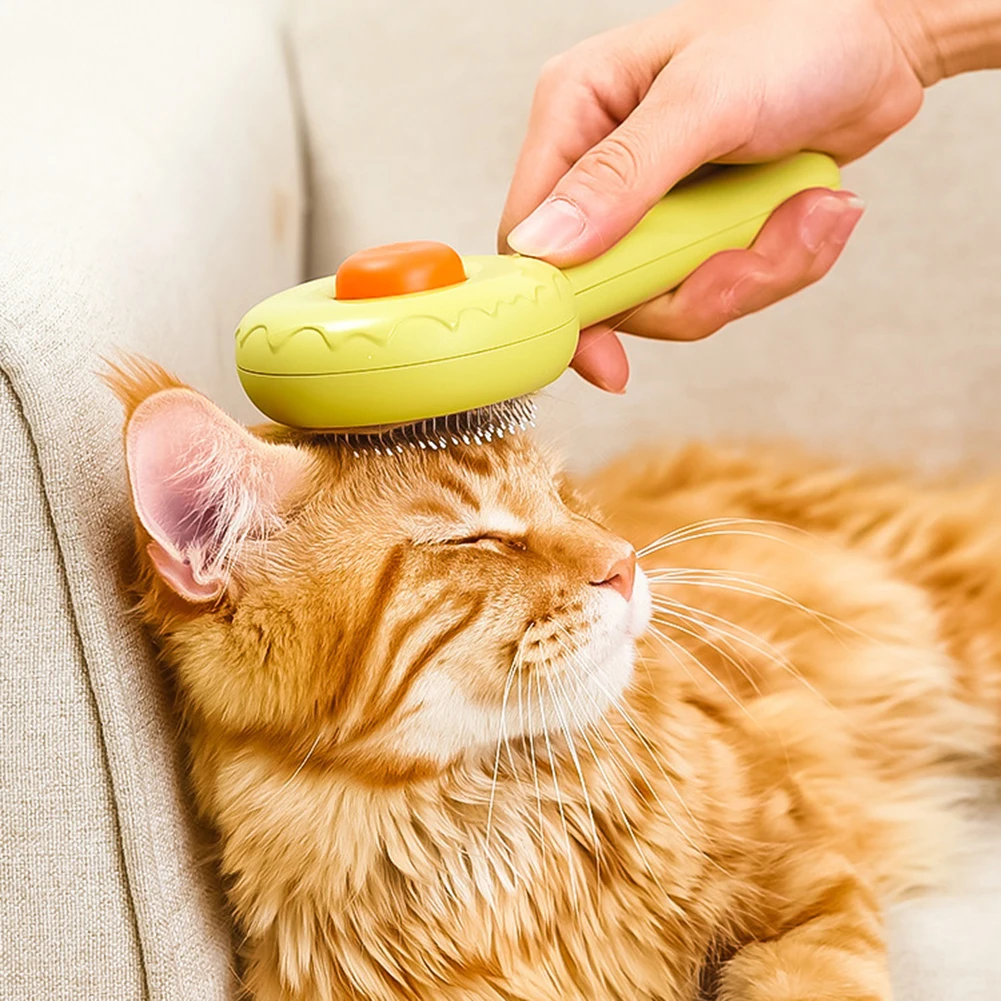 

Donut Pet Dog Cat Needle Comb Hair Removal Shedding Grooming Trimmer for Cats Puppy Hair Cleaning Brush Tools