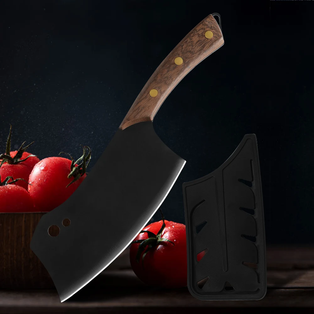 

Кухонный нож-Мясник Full Tang, кухонные ножи ручной работы, ножи для мясника, инструмент для нарезки, шеф-повара, нож для приготовления пищи, нож ...