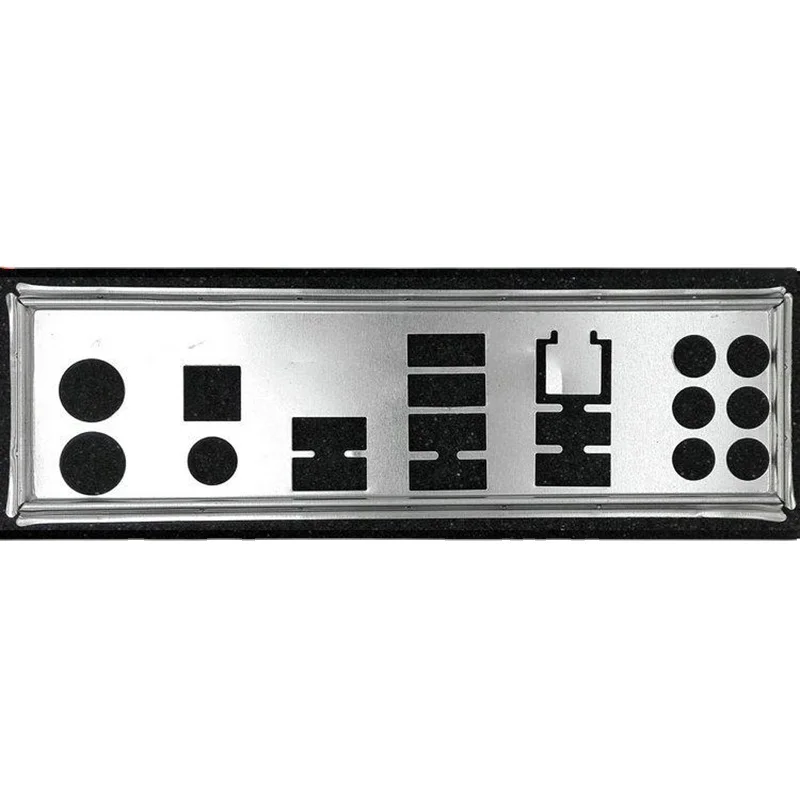 

Защитная задняя панель IO, кронштейн из нержавеющей стали для BIOSTAR TA870 + задняя панель I/O материнской платы