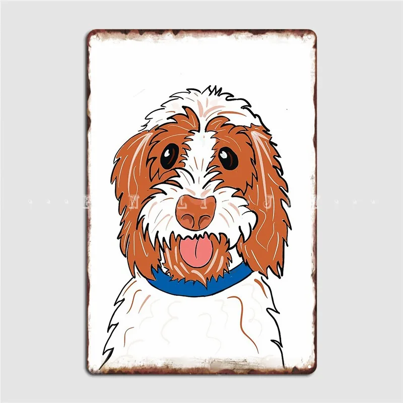 

Personalised Cockapoo Art Metal Sign Painting Décor Club Bar Club Party Design Tin Sign Poster