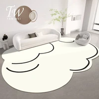 luxury profiled wool carpet decoration home carpets for living room bedroom bedside rugs lounge rug fluffy furry children mat