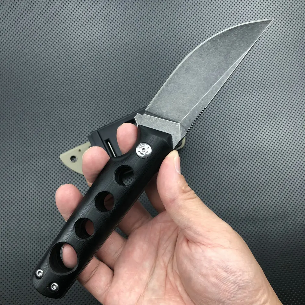 Тактический нож Trskt DC53 для кемпинга на открытом воздухе спасательные ножи