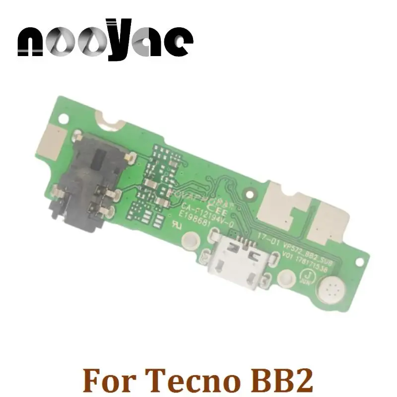 

For Tecno BB2 USB Dock Charger Port Plug Headphone Audio Jack Microphone MIC Flex Cable Charging Board
