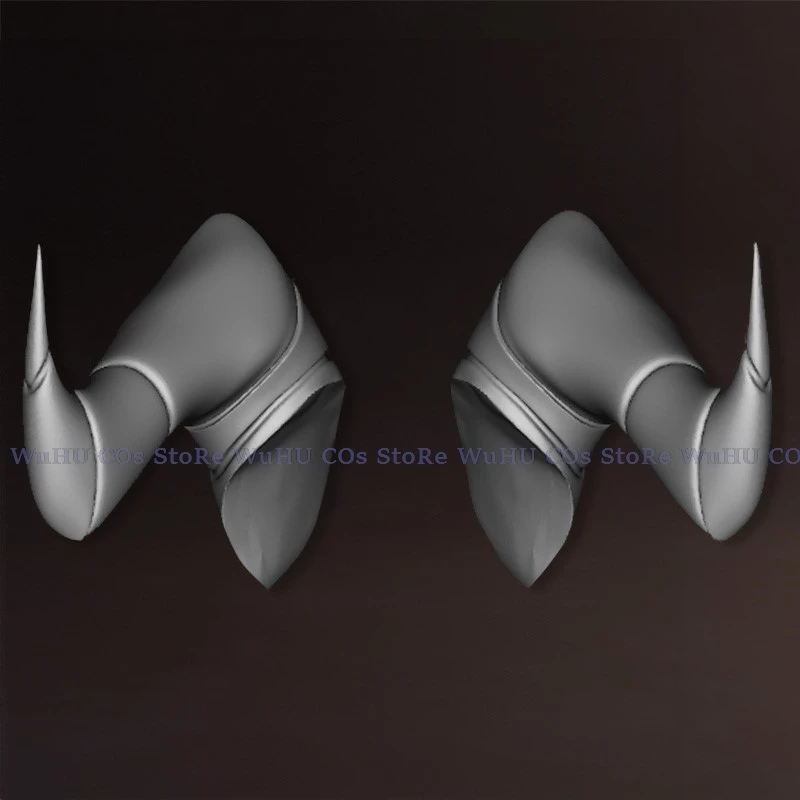 Аниме Helluva косплей босса рубец биллитзо реквизит черно-белый женские мужские