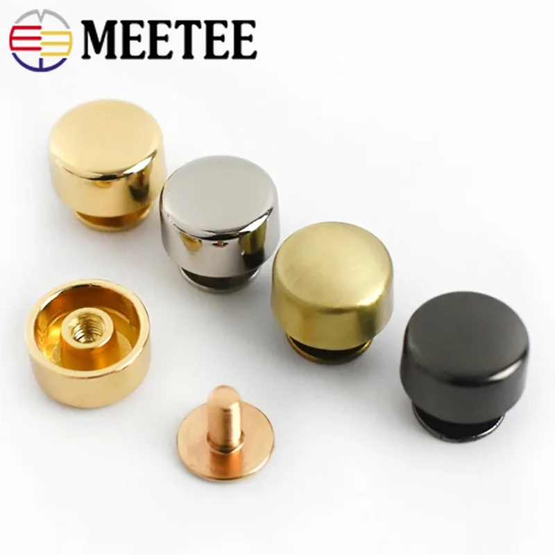 

20/50 шт., металлические заклепки с круглой головкой