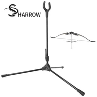 1pc recurve bow stand detachable portable kick rack outdoor sports shooting archery hunting bow holder