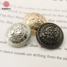 Designer Buttons for Women Brand Luxury，DIY Craft Supplies Handmade Garment Coat Buttons Sewing Accessories New 6pcs 18/20/25mm